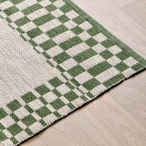 Finn Check Reversible Floor Rug [HABLFINFR26]