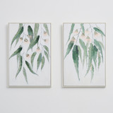Leaf Serenity Framed Canvas Wall Art [MUSLLESWA26]
