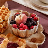 Savannah Glazed Scalloped Bowl [MUSLSAVSBW26]