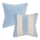 Nico Velvet Boucle Stripe Cushion [MUSLNICOV25]