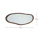 Boulder Dark Brown Mirror [HABLBOULM25A]