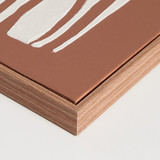 Abstract Amphora Framed Canvas Wall Art [HABLABAWA26]