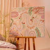Paths of Rest Domica Hill Framed Canvas Wall Art [DOMLPRAWA26]