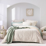 Leni Stone Washed Cotton Coverlet Set [HABBLENI26]