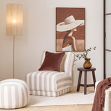 Adeline Stripe Occasional Chair [MUSLADSOC26]