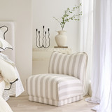 Adeline Stripe Occasional Chair [MUSLADSOC26]