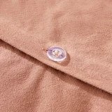 Australian Cotton Caramel Quilt Cover Set [HABBWAUSCQ24C]