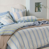 Finn Reversible Stripe Quilt Cover Set [HABBFINNQC26]