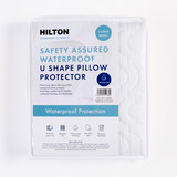 Safety Assured Waterproof U Shape Pillow Protector [HABBUSHAPP25TLU]