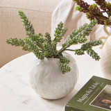 Artificial Sedum Burrito Succulent Stem in GreenGrey by MUSE | Pillow Talk
