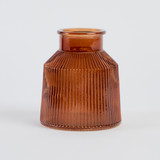 Boston Ribbed Glass Vase [MUSHBOSVS23A]