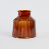 Boston Ribbed Glass Vase [MUSHBOSVS23A]