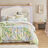 Kew Floral Quilt Cover Set [HABBKEWQC26]