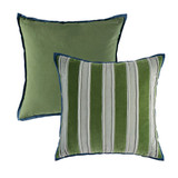 Remi Velvet Stripe With Flange Cushion [HABLREMIV26]