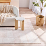 Cleo Washable Floor Rug in Natural by Habitat | 200x300cm - Pillow Talk
