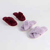 Victoria Faux Fur Slippers [HABBGVICW26]