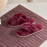 Victoria Faux Fur Slippers [HABBGVICW26]