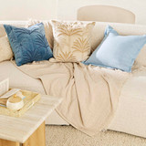 Raya Chenille Gauze Reversible Throw [HABLRAYAC26]