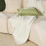 Raya Chenille Gauze Reversible Throw [HABLRAYAC26]