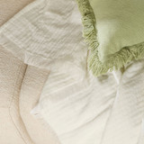 Raya Chenille Gauze Reversible Throw [HABLRAYAC26]