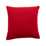 Aston Red Cushion in Red by Habitat | 1 x Square Cushion 45cm x 45cm - Pillow Talk