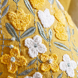 Lily Mustard Fields Cushion [HABLILFC23_DIS]