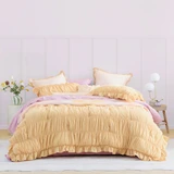 Odette Ruffle Comforter Set [HABBODETTE26]