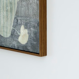 Petals in Porcelain Framed Canvas Wall Art [MUSLPEIWA26]