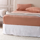 Caramel Cotton Flannelette Fitted Sheet [ESSBFLPFIT26A]