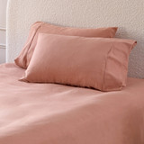 Caramel Cotton Flannelette Fitted Sheet [ESSBFLPFIT26A]