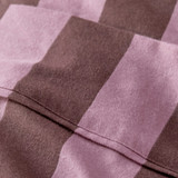 Berry Stripe Cotton Flannelette Sheet Set [HABBPRFLSS26F]