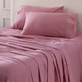 Rose Pink Cotton Flannelette Sheet Set [ESSBPLFLAN26B]