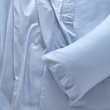 Light Blue Cotton Flannelette Sheet Set [ESSBPLFLAN26A]
