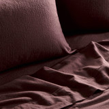 Chocolate Cotton Flannelette Sheet Set [ESSBPLFLAN26D]