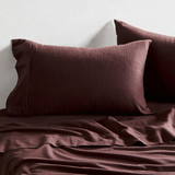 Chocolate Cotton Flannelette Sheet Set [ESSBPLFLAN26D]