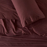 Chocolate Cotton Flannelette Sheet Set [ESSBPLFLAN26D]