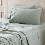 Eucalyptus Cotton Flannelette Sheet Set [ESSBPLFLAN26G]