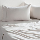 Natural Cotton Flannelette Sheet Set [ESSBPLFLAN26E]