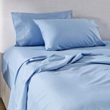 300TC Cotton Sheet Set in LilacPurple, Blue, Charcoal, Natural, Navy, Pink, SageGreen, White by Essentials | Super King Bed, Double Bed, King Bed Deep, King Single Bed, Long single, Queen Bed Deep - Pillow Talk