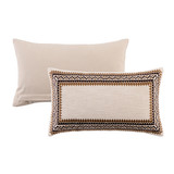 Diego Embroidered Border Cushion [MUSLDIEGO26]