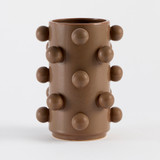 Betty Chocolate Brown Vase [MUSHBETVS24A]