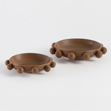 Betty Chocolate Brown Decorative Bowl [MUSHBETBS24A]