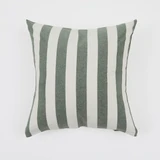 Milah Green Stripe European Pillowcase [HABBMILAHE25G]