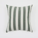 Milah Green Stripe European Pillowcase [HABBMILAHE25G]