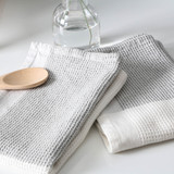 Duo Grey Waffle Tea Towel Set of 2 [HABLDUOTT18_DISB]