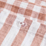 Maisie Check Caramel Quilt Cover Set [HABBMCQC25F]