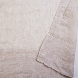 Washed Linen Natural Sheer Curtain Pair 140x250cm [MUSBLINEN21B_DISB]