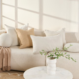 Ava Boucle Caramel Cushion [MUSLAVABC22A_DISA]