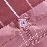 Charli Reversible Check/Stripe Quilt Cover Set [HABBCHARQW26]