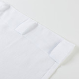 Marina Sheer White Curtain Pair 140 x 250cm [HABBMARIN21A_DISA]